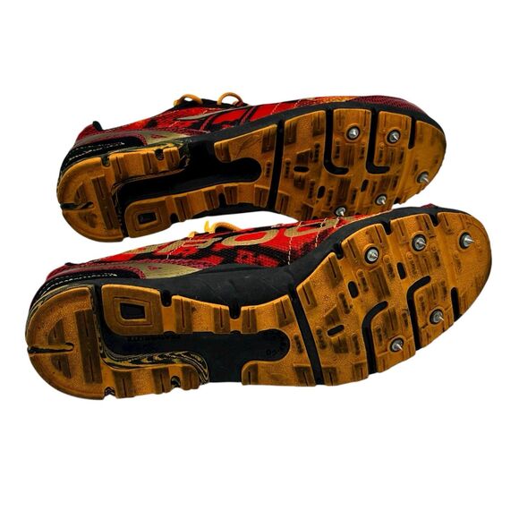 Brooks Mach Speed Dragon X Country Cross Country Shoes Spikes Mens Size 9 Red - Picture 9 of 12